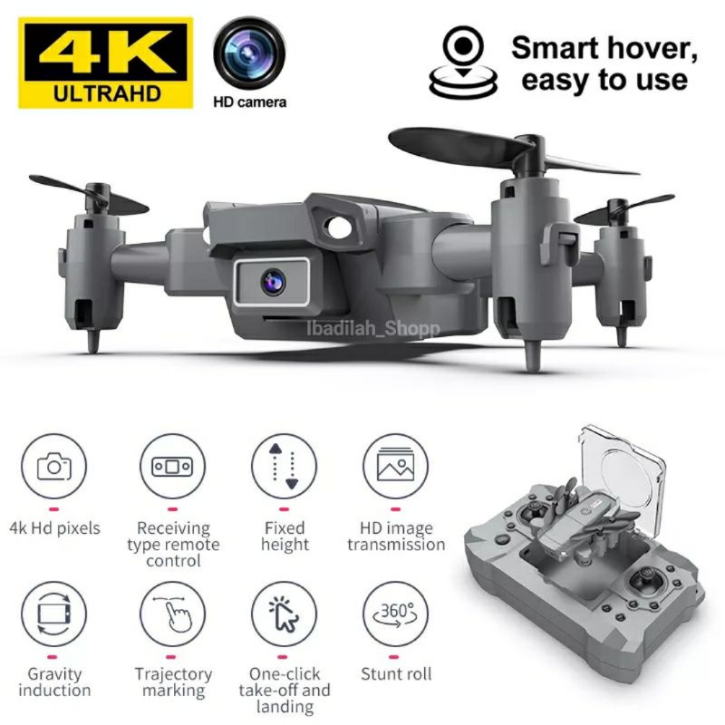 Pocket ELF Quadcopter Drone RC WiFi Camera 1080P - KY905-XIN KAI YANG