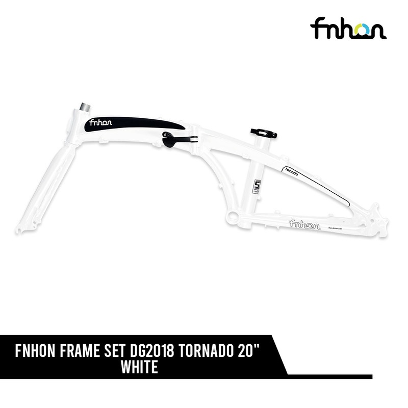 FNHON FRAME SET DG2018 TORNADO 20" WHITE