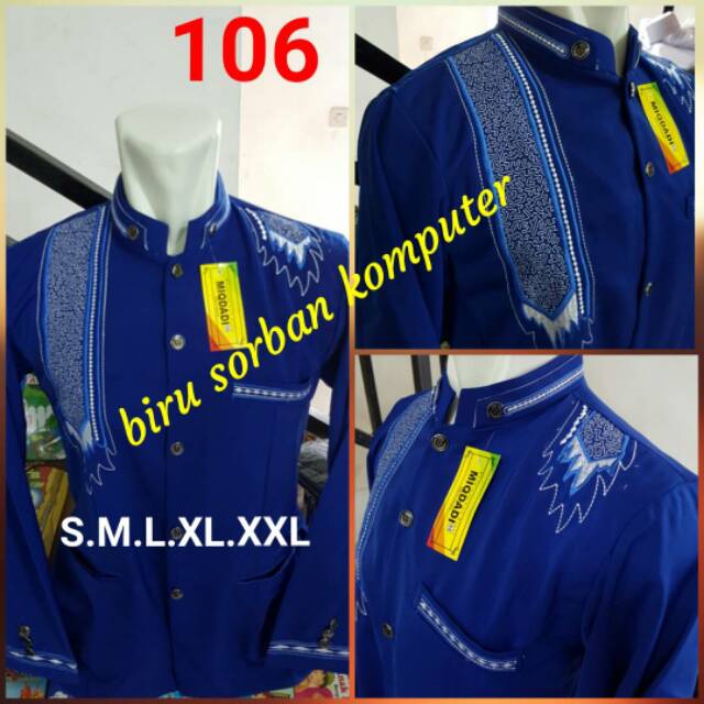 Jasko Bordir motif sorban mewah berkwalitas