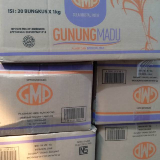 

Gula pasir gmp 1kg per dus (20bks)