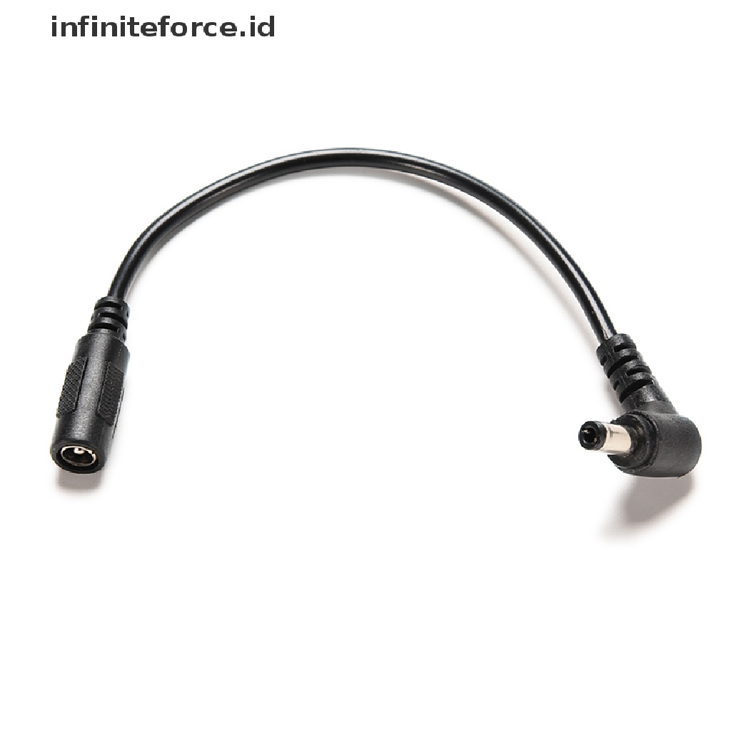 (infiniteforce.id) Kabel Adapter Power DC 5.5x2.5mm Male Ke 5.5x2.1mm Female