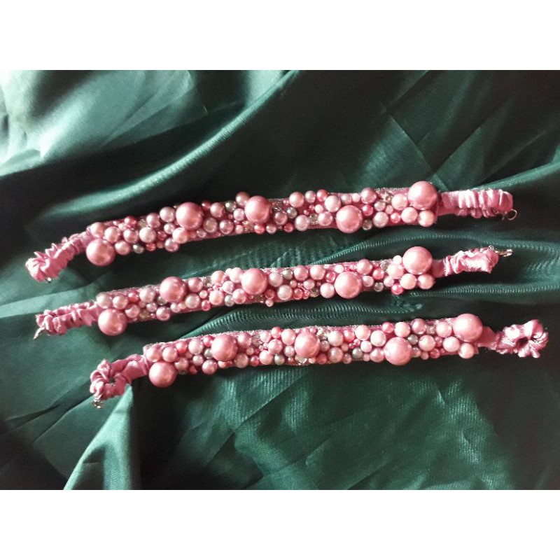 konektor masker mutiara / konektor mutiara cantik / konektor hijab