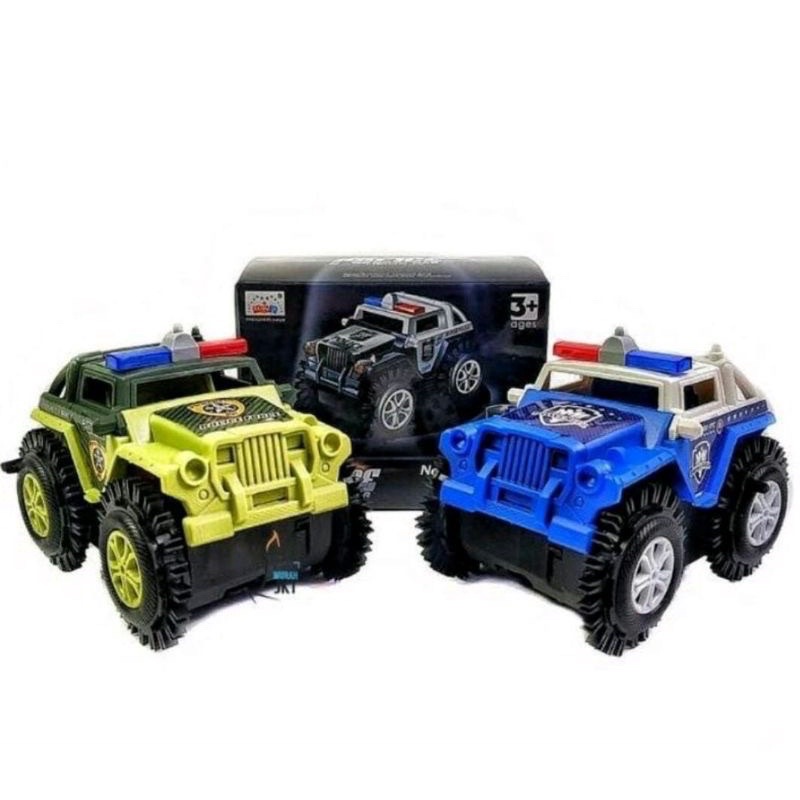 Foto Mainan Tumbling Car Police