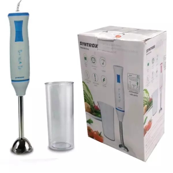 Hand Blender Syntrox Blender Tangan Blender Buah Plus Gelas Multifungsi