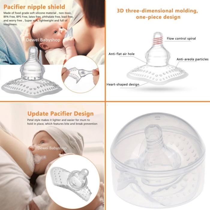 BAROKAH GAMIS Breastfeeding nipple shield BELI 1 FREE 1