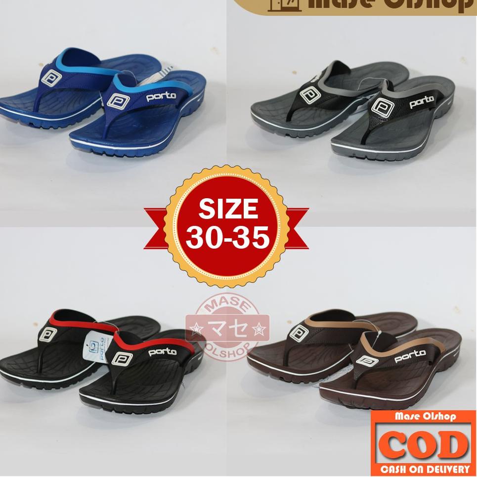 Sandal Jepit Anak Laki-laki Porto 1016B ‣ Mlg31au22ғ