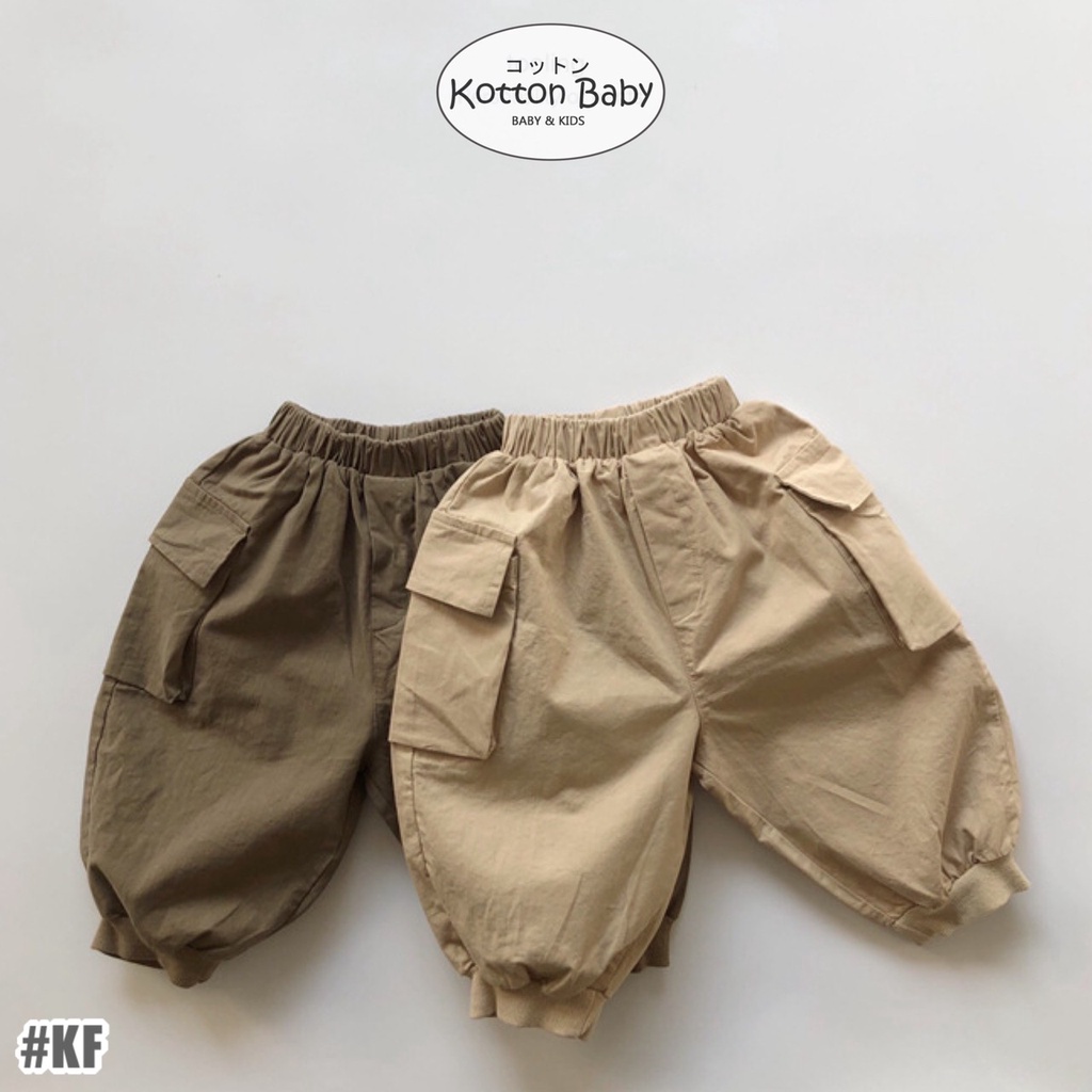 1-5 thn | Celana Panjang Chino Karet Anak Cargo Jalan Formal Bayi Catalog KQHZ KF