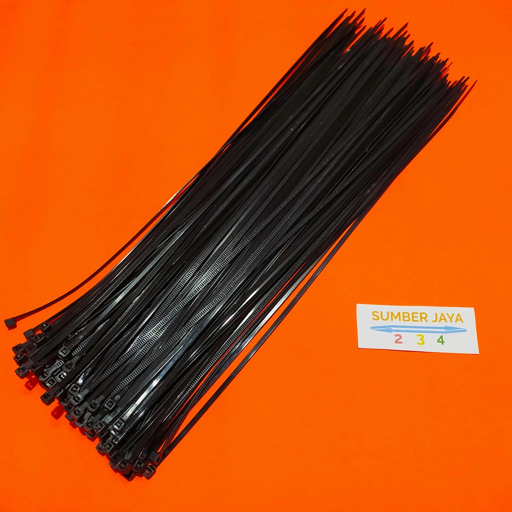 

Kabel Ties 30 CM Hitam isi 100 PCS 3 X 300 TERMURAH