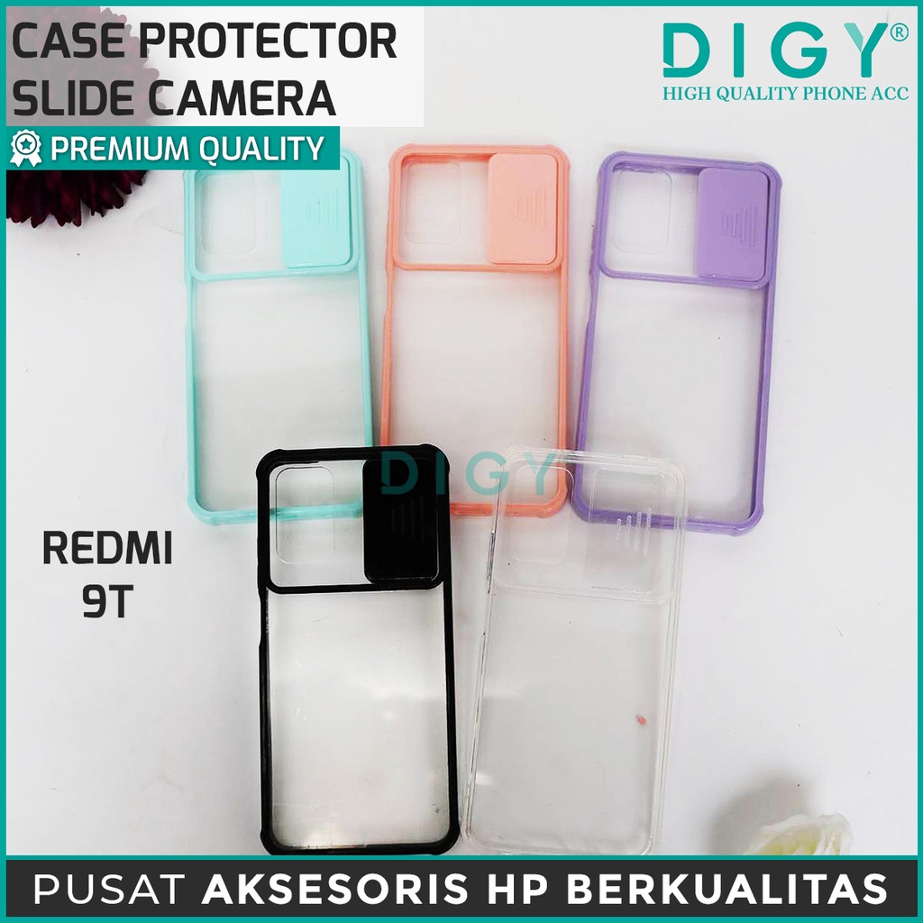 Case Slide Camera Acrylic REDMI Note 9T 9T Xiaomi Poco M3 VIVO Y51 2020 Y52S Y31s