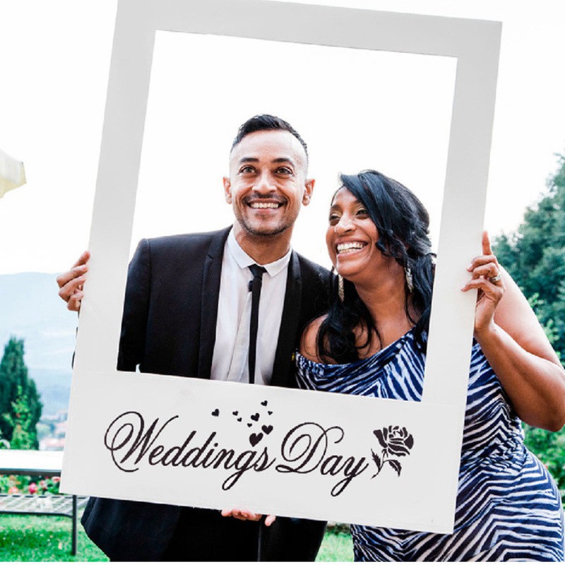 Bingkai Foto Romantis Untuk Foto Pernikahan Shopee Indonesia