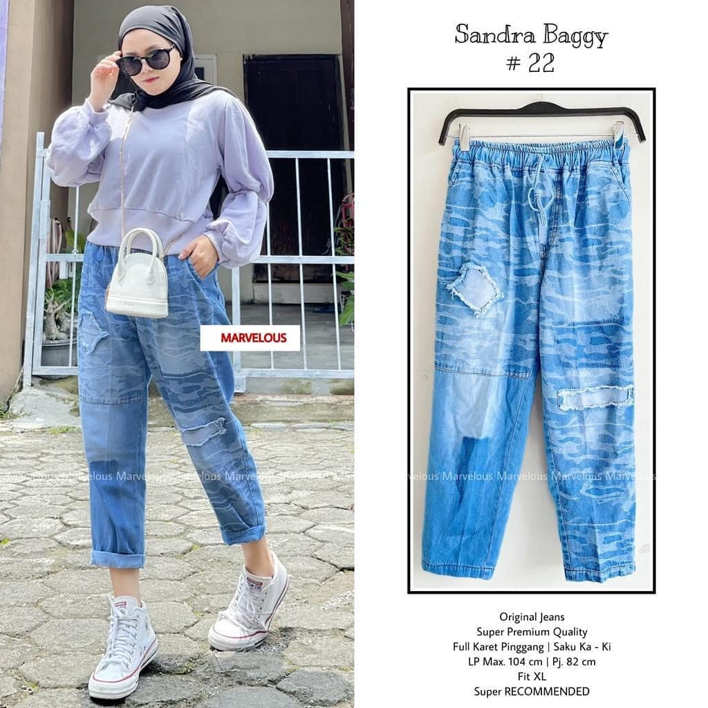 KUS Sandra Baggy Jeans