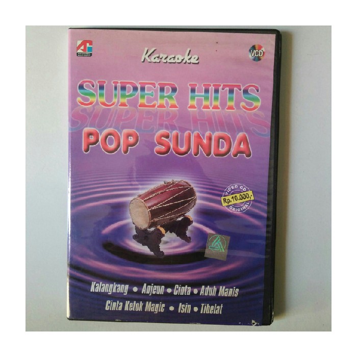 parts Original VCD Karaoke Super Hits POP SUNDA 19DEZ