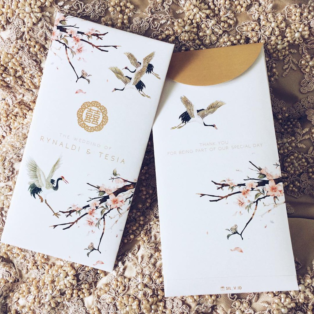 

Crane Birds ( Angpao sangjit - Custom Angpao - Angpao Wedding )