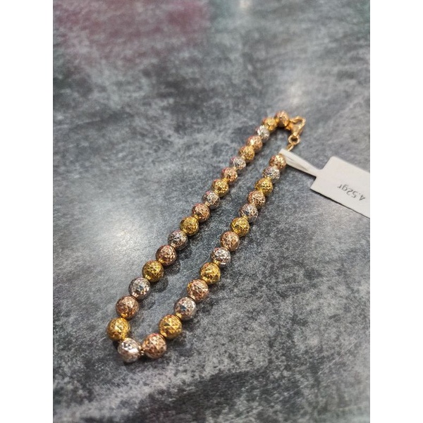 Gelang Dior Emas 3d