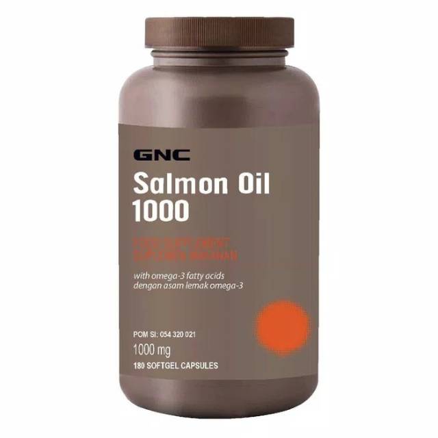 GNC- SALMON OIL 1000 (180 CAPSULES )