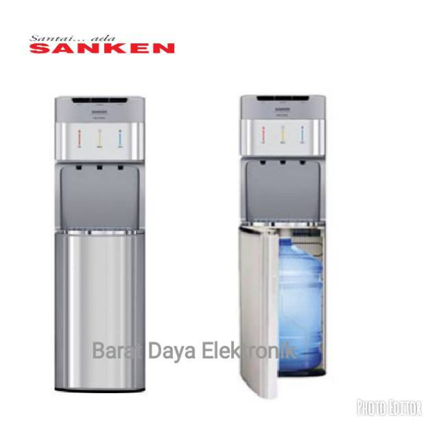 Sanken Dispenser Galon Bawah Water Dispenser HWD-C200SS Galon Bawah