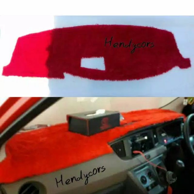 alas bulu dashboard mobil calya / sigra(bulu rasfur)