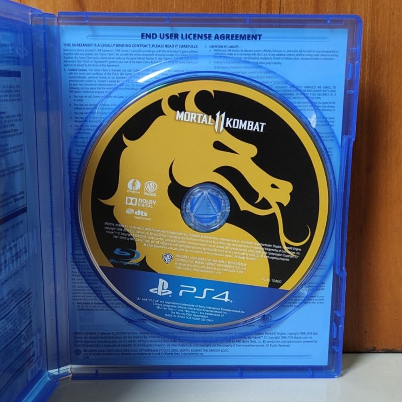 Mortal Kombat 11 Ultimate Edition PS4 Kaset Mortal Kombat Playstation PS 4 PS 5 Kombat11 MK mk11 combat11 bd original mortal11 XL X edisi + DLC karakter character bluray disc ultimet second seken bekas Region 3 asia reg3 reg 3 cd ori Combat II ps5 monk XI