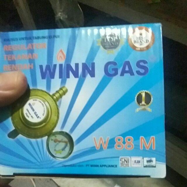 Original Kompor Regulator Meter Dapur Asli Winn Gas Original Sni Jaminan Asli Bebas Bocor