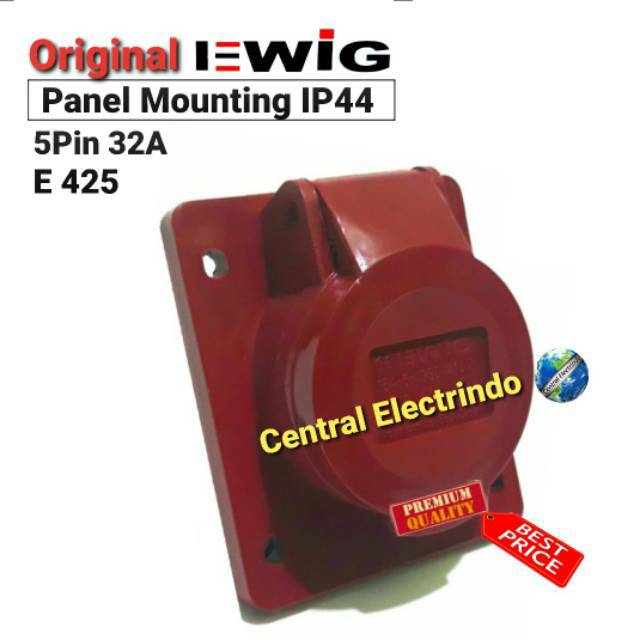 Panel Mounting EWIG 5Pin 32A (E425).