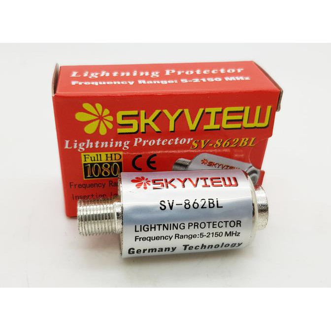 Anti Petir Skyview Penangkal untuk Parabola LNB Receiver TV Antena
