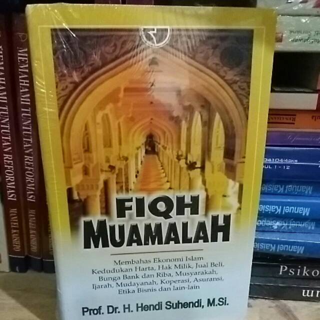 buku fiqih muamalah hendi suhendi