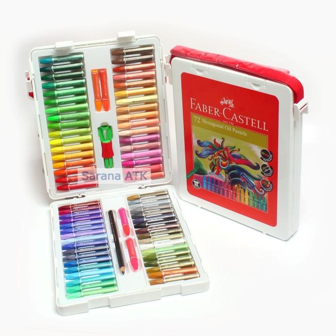 

PROMO FABER CASTELL HEXAGONAL OIL PASTEL 72 - Set