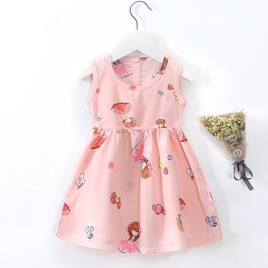 Dress Bayi Perempuan Baju Bayi Import 0-2 Tahun