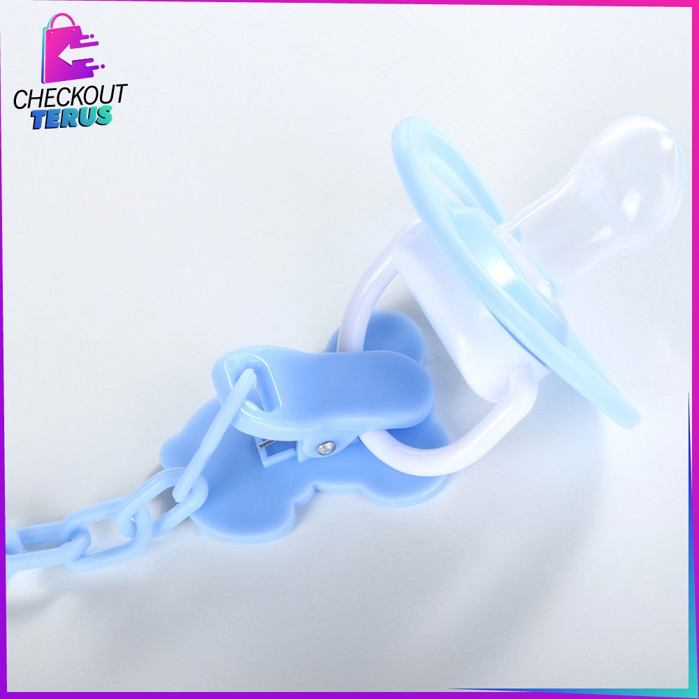 CT C43 Tali Empeng Bayi Rantai Penjepit Dot Bayi Gantungan Dot Bayi Klip Rantai Dot Bayi Teether Clipper Pacifier Holder