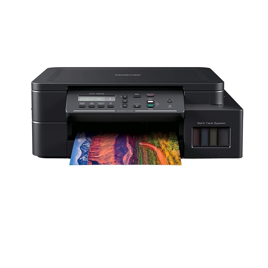 Printer Brother DCP-T520W T520 WiFi Print Scan Copy Tinta D60Bk BT5000