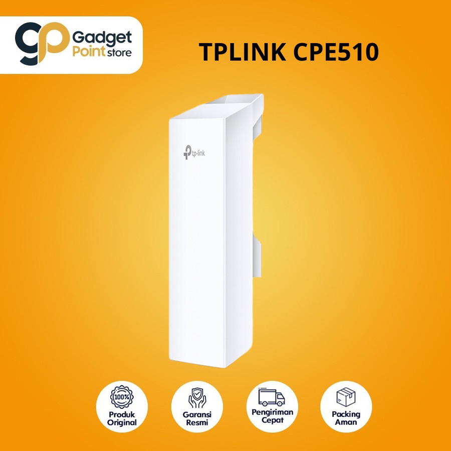 TP Link CPE510  Network Tranciver CPE510 5GHz 300Mbps 13dBi Outdoor - Garansi Resmi