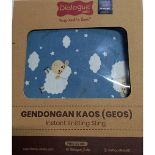 Jual GEOS_DIALOGUE Baby | Gendongan Kaos | Gendongan Instan Motif