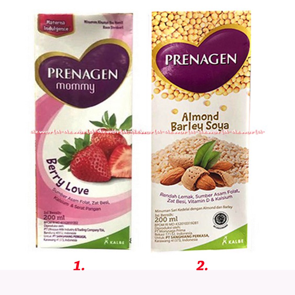 Prenagen Mommy Susu Prenagen UHT Siap Minum Coklat Berry Love 200ml