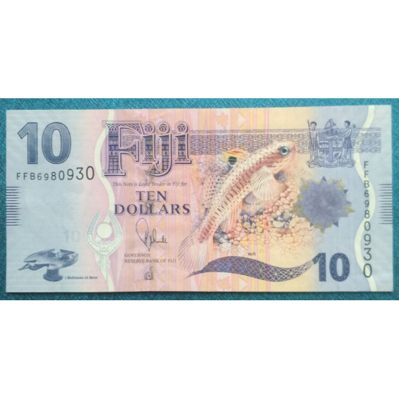 UANG FIJI 10 DOLLARS