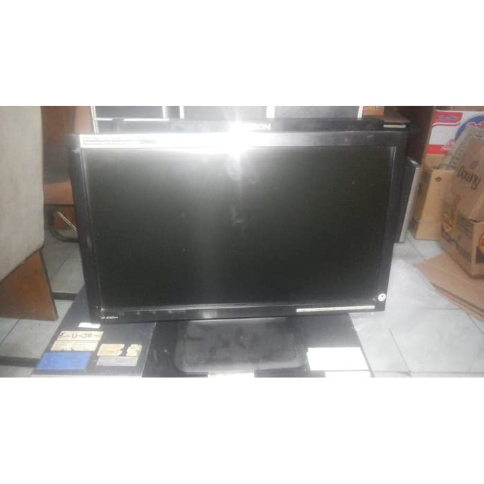 Monitor widescreen lcd hp 18.5 normal bonus kabel vga dan power