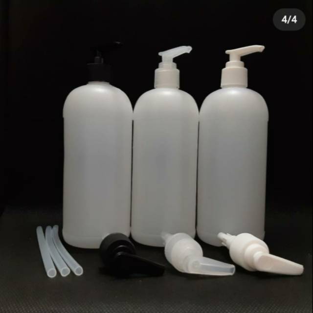 BOTOL PUMP BOTOL PUMP 500 Ml PUTIH DOFF/ BOTOL PUMP 500 Ml BENING