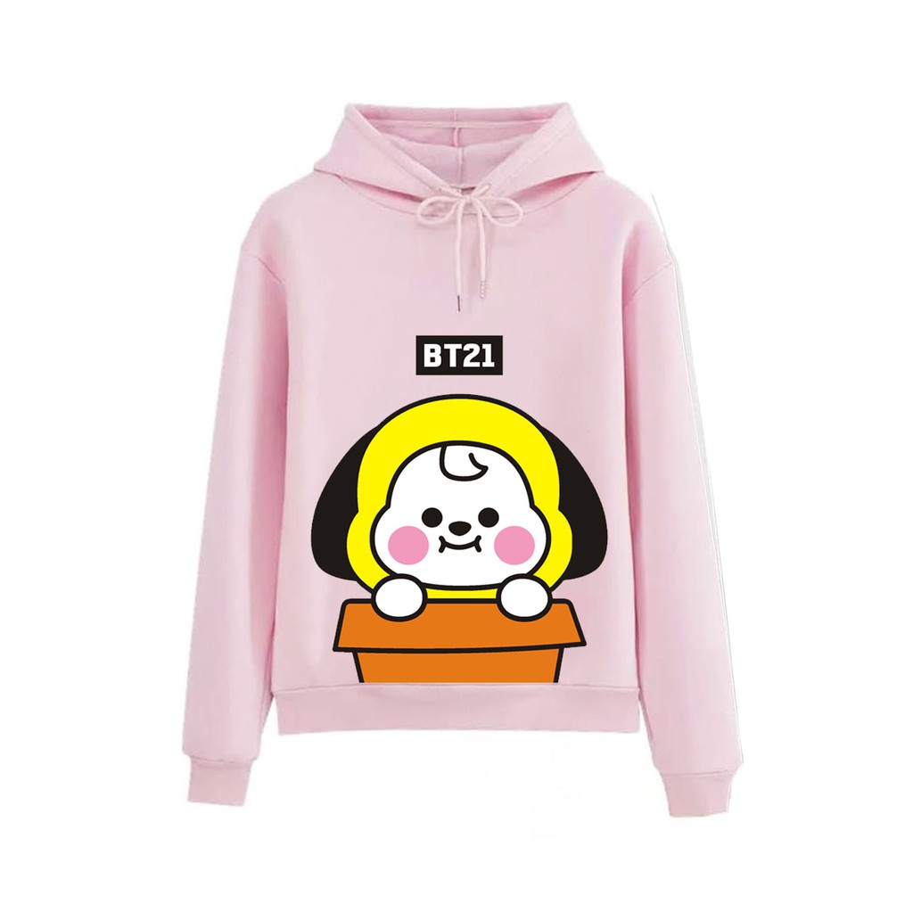 BESS - Sweater Hoodie Murah / Sweater Hoodie Wanita CIMY B1 BW