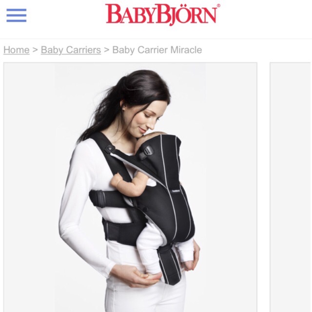 gendongan baby bjorn