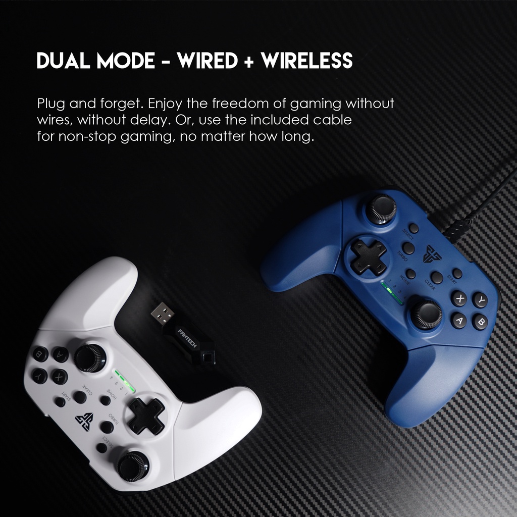 Fantech WGP13 Shooter II Wireless 2.4GHz Gaming Controller - Joystick