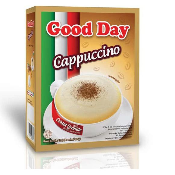 

0BL Good Day Cappuccino 25gr x 5➢☁ (Best)