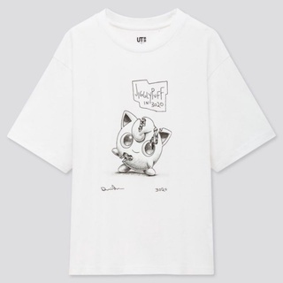 kaos uniqlo pokemon unisex t-shirt ut pikachu series(full tag & label)-7