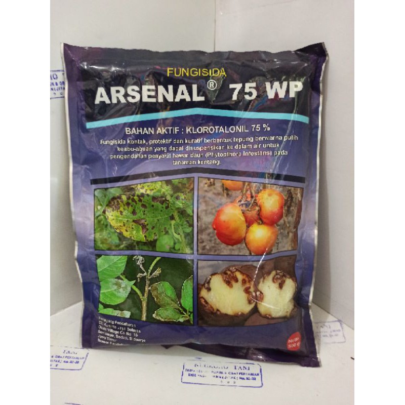 FUNGISIDA ARSENAL 75 WP 500 GR