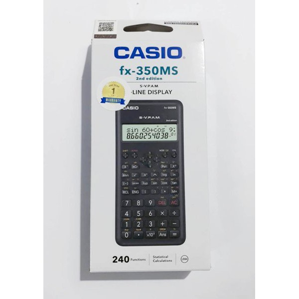 

KALKULATOR SCIENTIFIC CASIO FX 350 MS ORIGINAL - KALKULATOR SCIENFITIC CASIO ORIGINAL