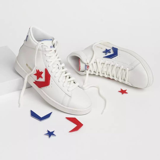 Converse Pro Leather High Birth Of Flight Vintage White
