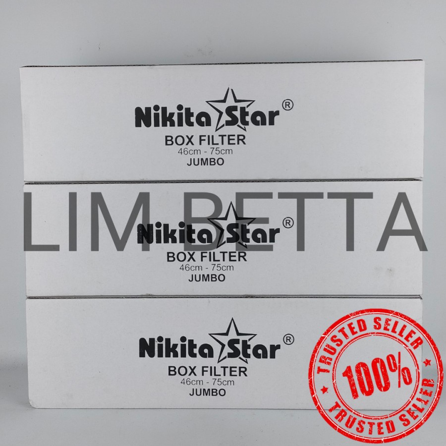 Box Filter Nikita Star Size L / Kotak Filter Kosong Size L