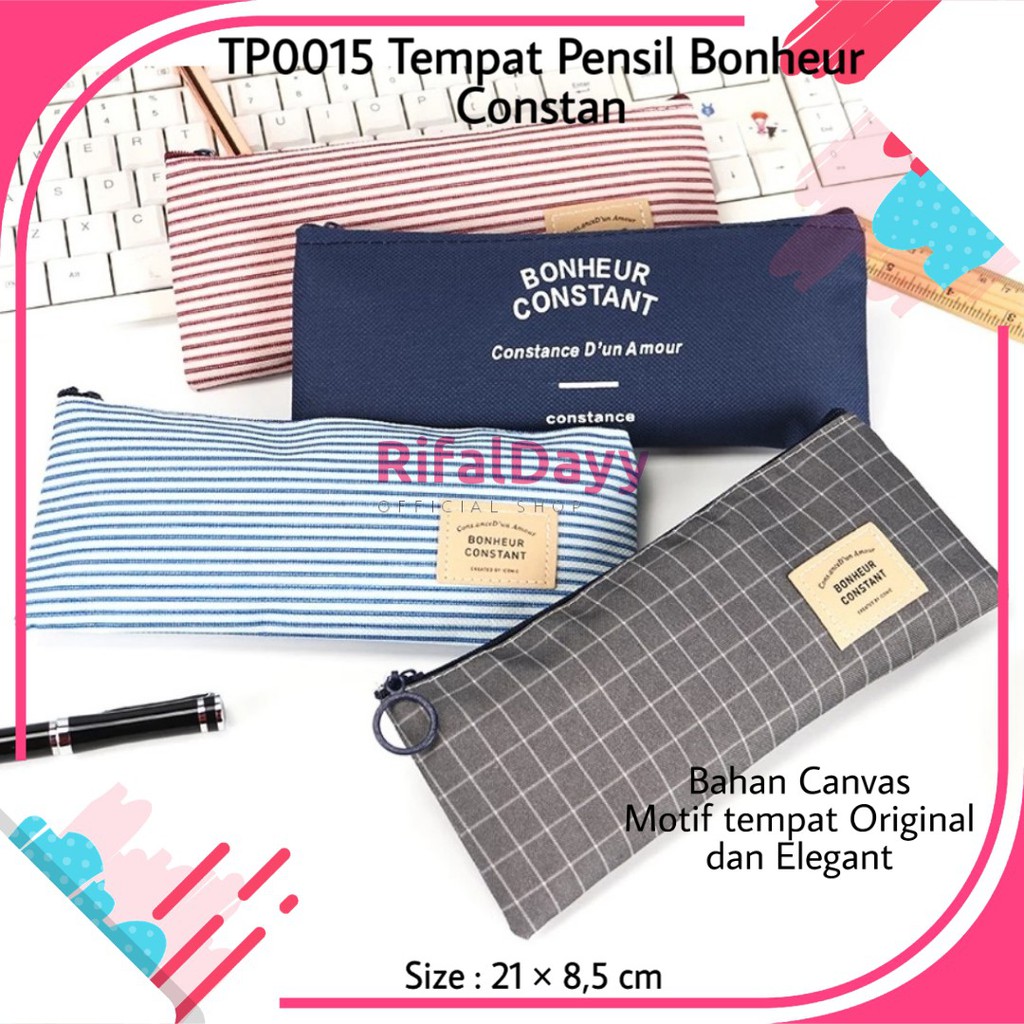 

Tempat Alat Tulis / Tempat Pensil Bonheur Constant