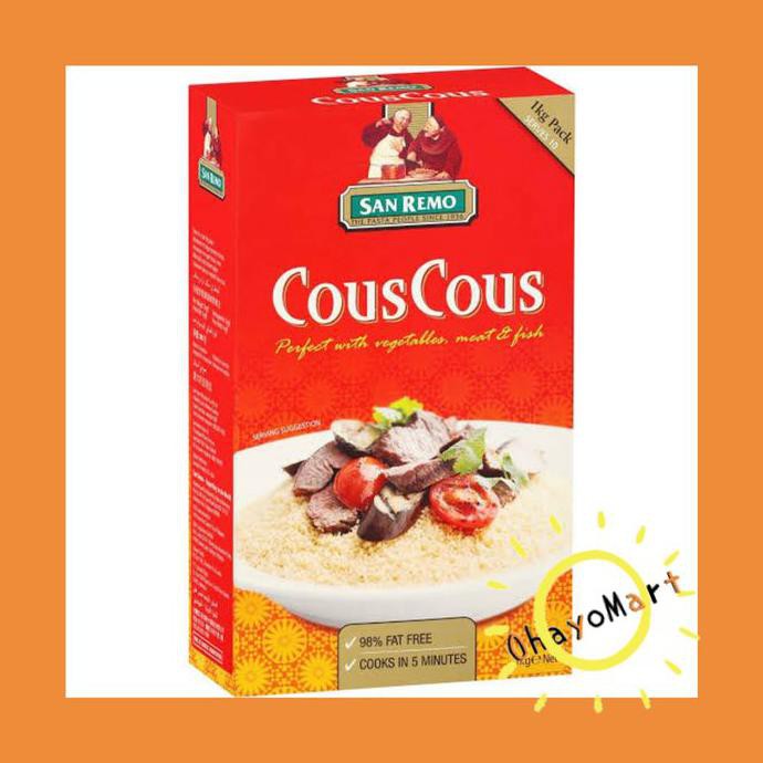 

DISKON HARGA San Remo CousCous / Instant CousCous/ Pasta CousCous 500g MN80