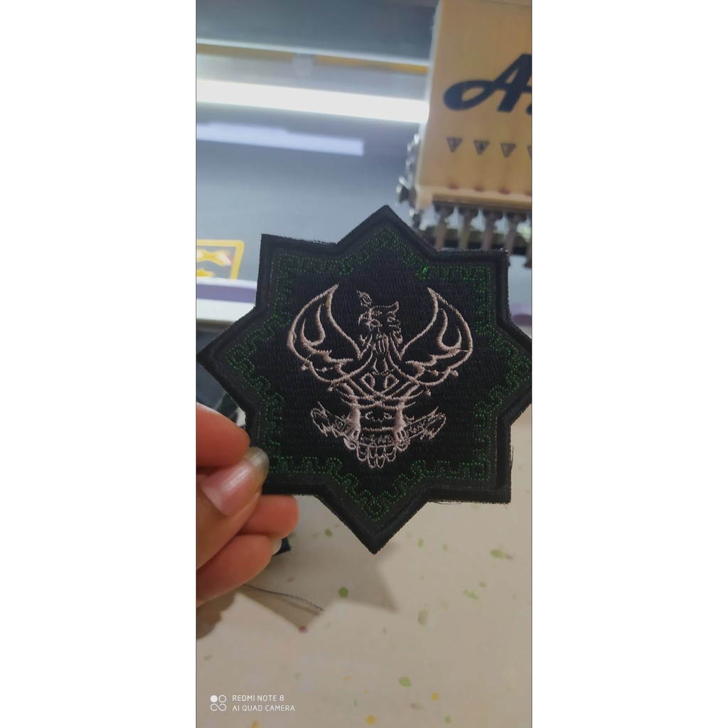 Emblem/patch/logo Bordir