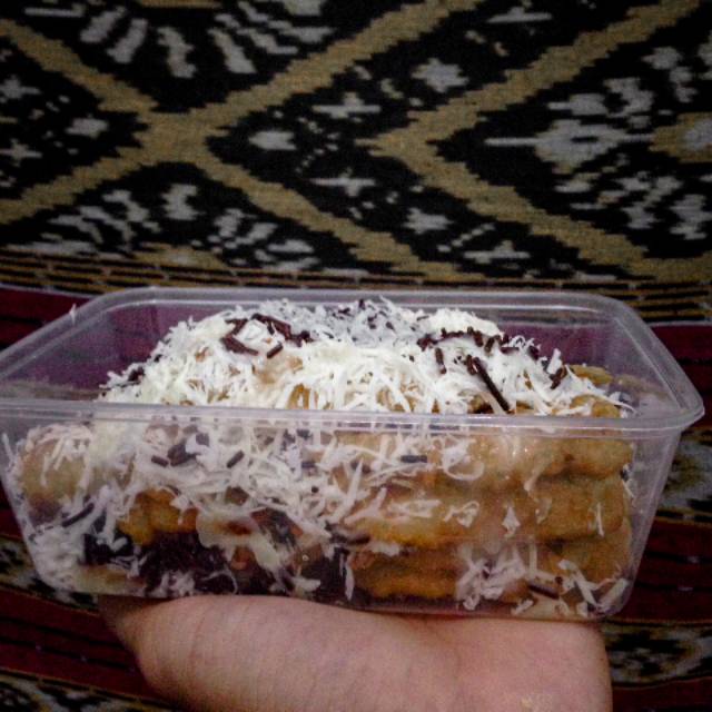 

Pisang keju coklat