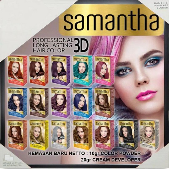 [BPOM] [30 ML] ORIGINAL SAMANTHA PEWARNA RAMBUT HAIR COLORING